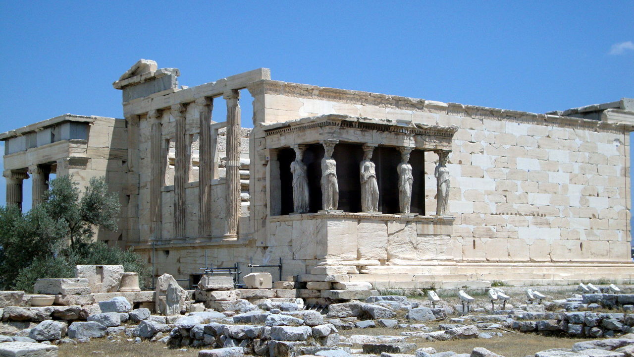 The Erecthion on Acropolis