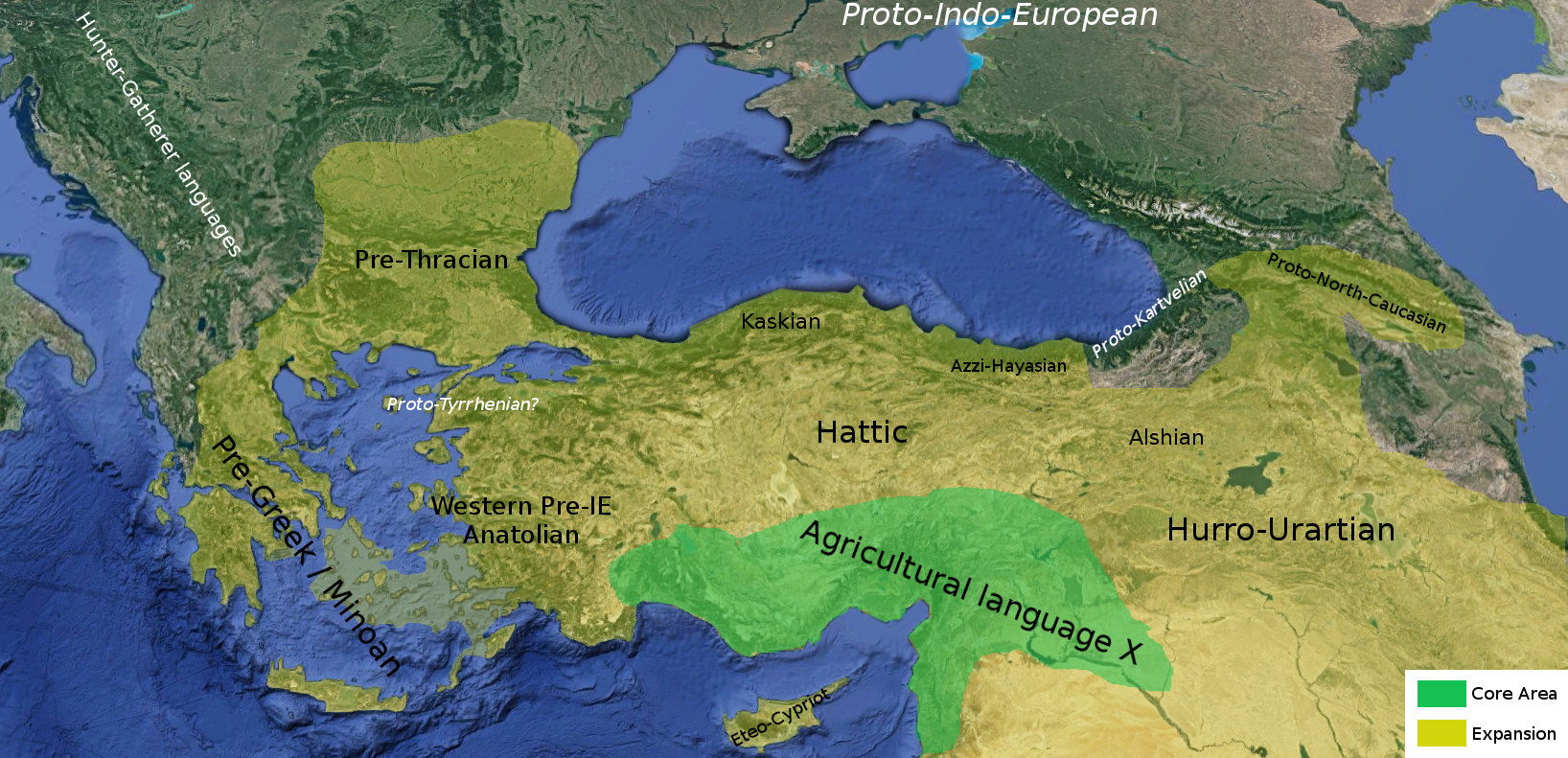 The expansion of agricultural languages